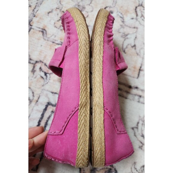 UGG Women's Sz. 8.5 Marrah Casual Pink/Purple Suede Leather Loafers - Picture 5 of 6